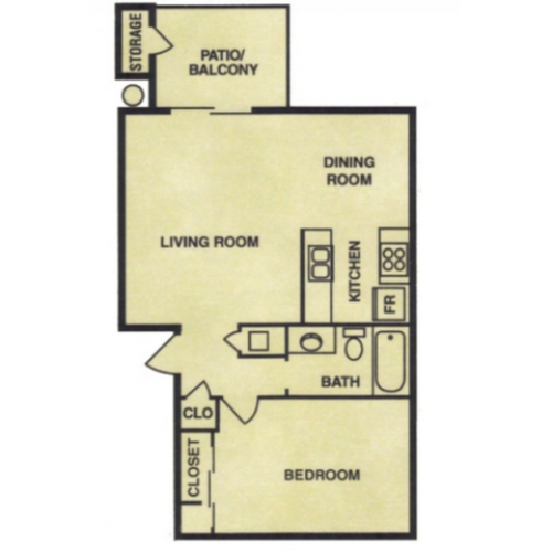 2 x 1 2 Bed Apartment Vines at Stony Brook
