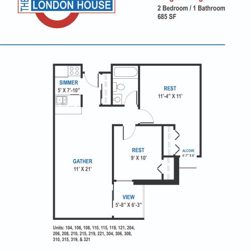 Wimbledon Studio London House