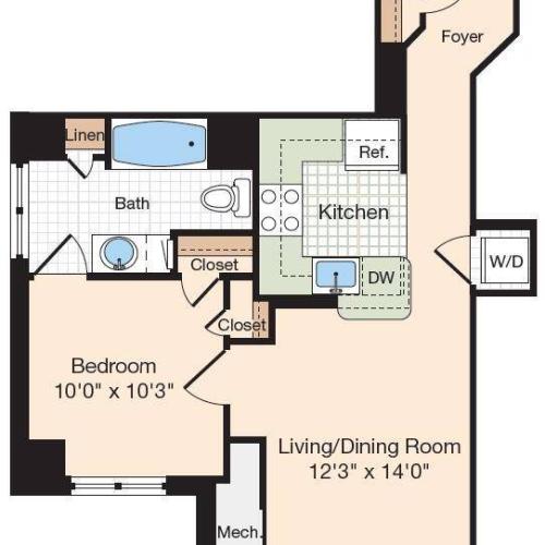 Eisenhower 2 Bed Apartment Meridian at Eisenhower