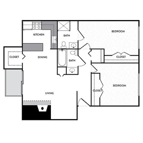 A1R 1 Bed Apartment Teagen