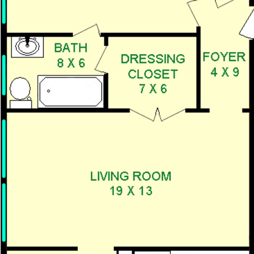 Savory | 1 Bed Apartment | Georgian