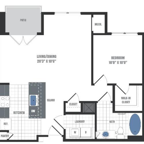 A1 1 Bed Apartment Eastside Flats
