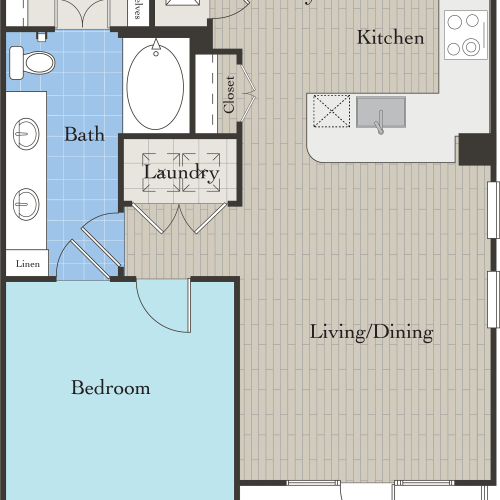 Canal 1535 Floor Plan A1.2
