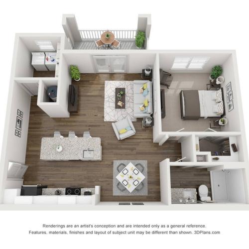 The Vineyard 3 Bed Apartment Harrison at Braselton