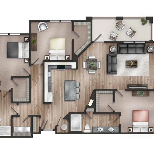 Tapestry Cypress Creek Ella I Floor Plan
