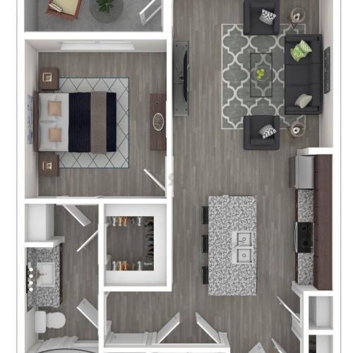 The Cobalt 2 Bed Apartment Sweetwater Apartments