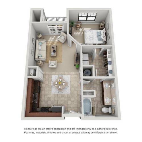 A2 Renovated Floor Plan