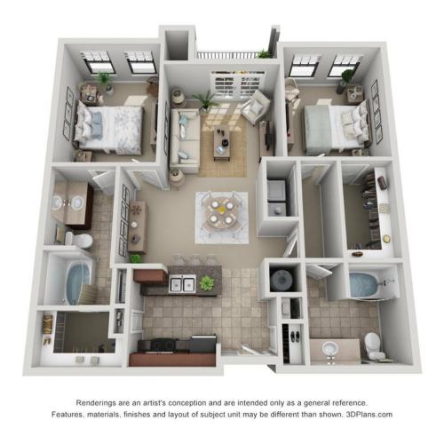B1 Renovated Floor Plan