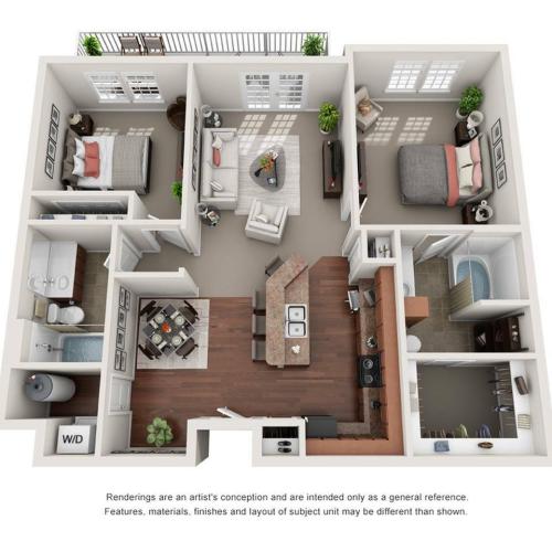 B4FR Floor Plan