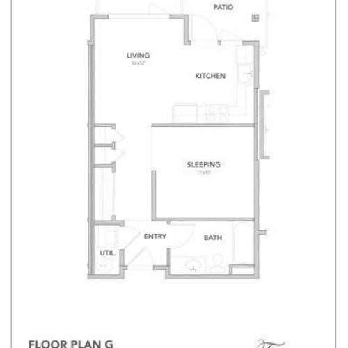 Urban Studio | Apartments in Lacey WA | Toscana Apartment Homes