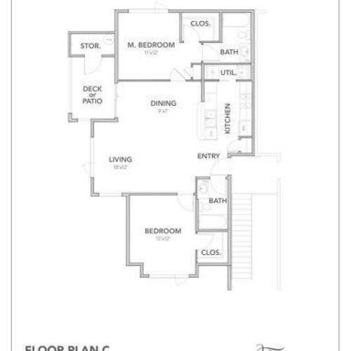 Two Bedroom Two Bath | Apartments in Lacey WA | Toscana Apartment Homes