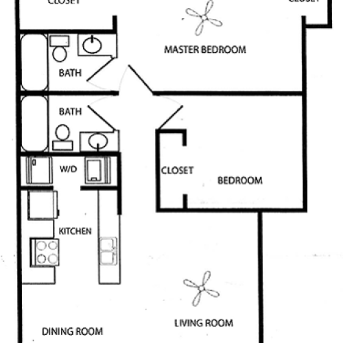 B2 2 Bed Apartment Pavilions on Central Apartments