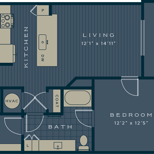 The Terrapin 1 Bed Apartment Ridley at Waterset
