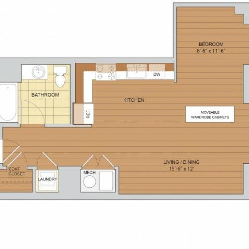 Studio Floor Plan S3