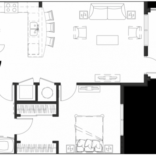 One Bedroom One Bath