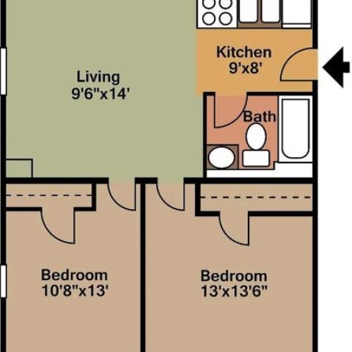 Two Bedroom - Westgrove Tower
