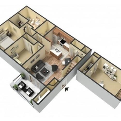 2 bedroom