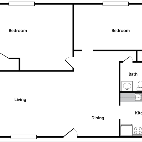 Studio Apartment in Denton, TX