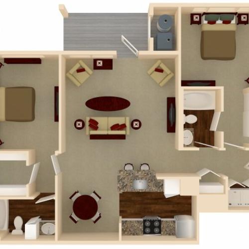 The Manomet 2 Bed Apartment The Estates