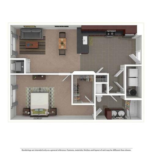 Woodland- ExpandedLiving 1BD 1Bath 878sqft