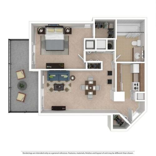 Toftrees SquirrelRun 1BD 1Bath 750sqft