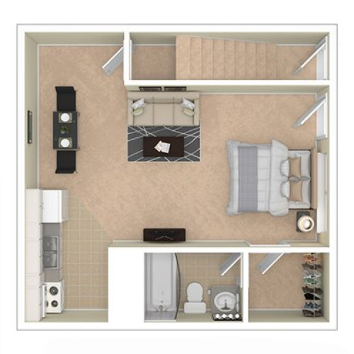 VairoVillage 0BD 1Bath 410sqft