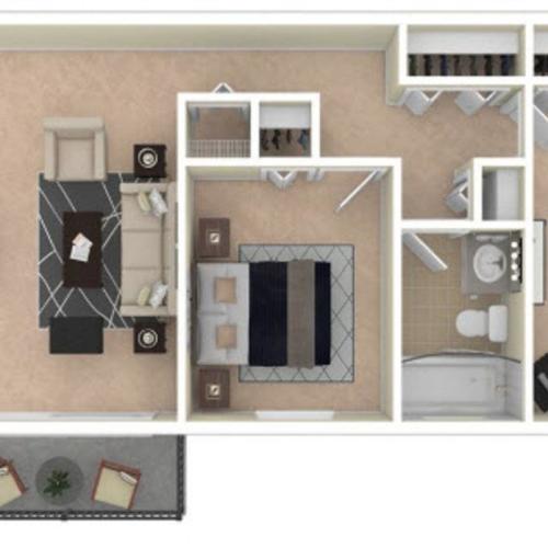 1 Bedroom/1 Bathroom 1 Bed Apartment The Dorchester