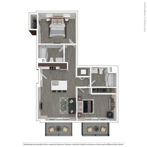 D2 Floorplan
