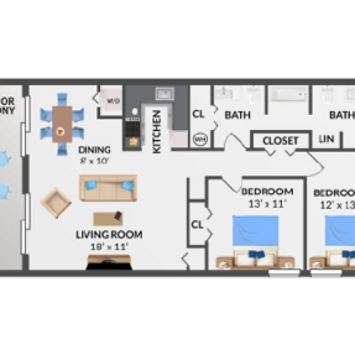 Two Bedroom