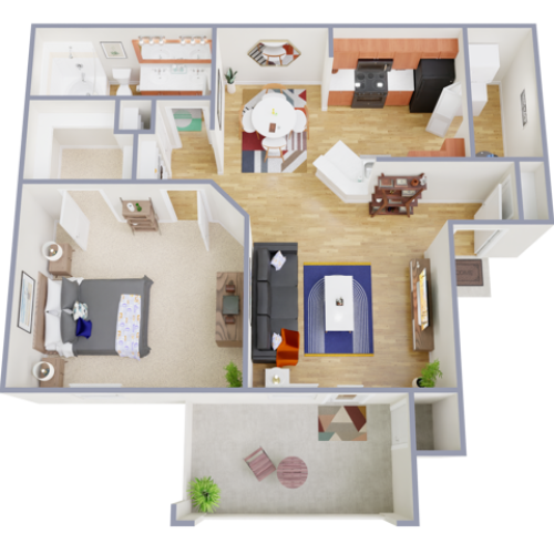 A2-P Floorplan