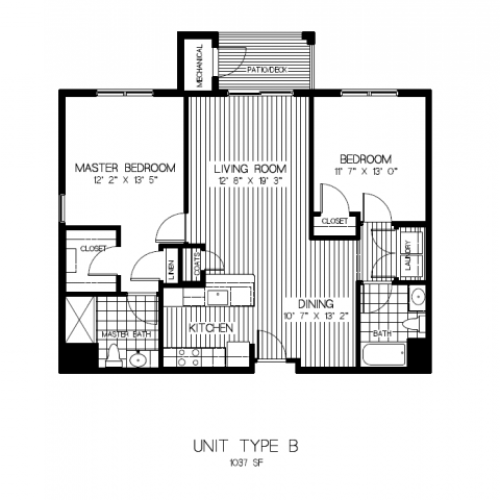 A1AB 1 Bed Apartment Residences at Great Pond