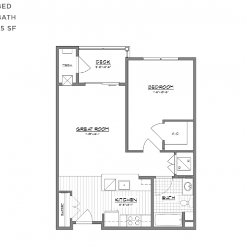 1 Bedroom Floor Plan | Luxury Apartments Weymouth MA | The Gradient	1 Bedroom Floor Plan | Luxury Apartments Weymouth MA | The Gradient