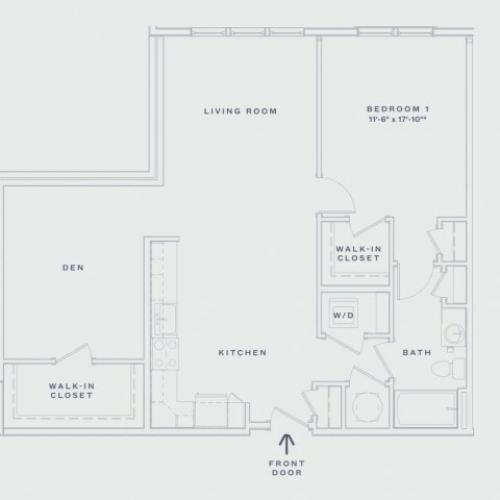 One Bedroom / One Bath