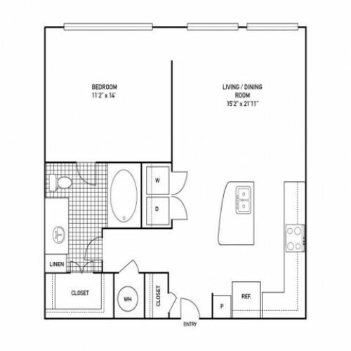 1 Bedroom 1 Bath