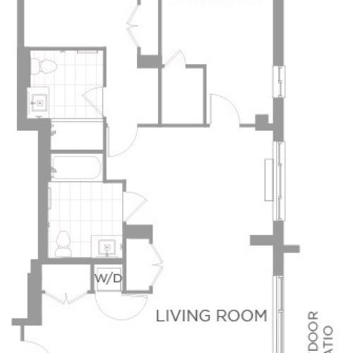 2 Bedroom 2 Bath