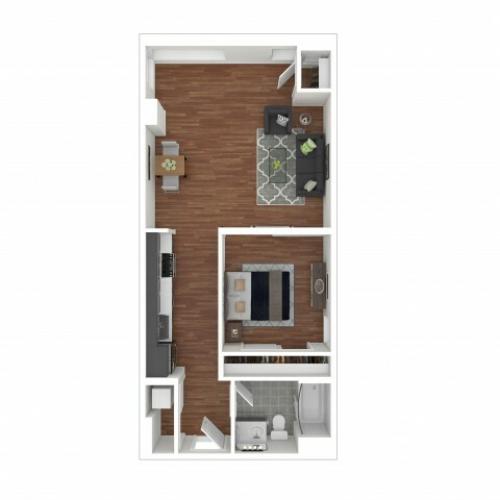 1 Bed/1 Bath