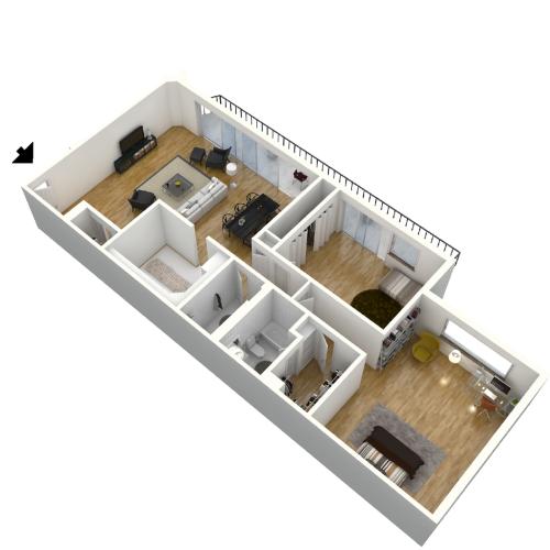 2 Bedroom 2 Bath