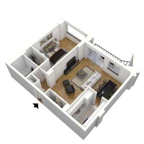 1 Bedroom 1 Bath