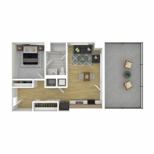 1 Bedroom 1 Bath