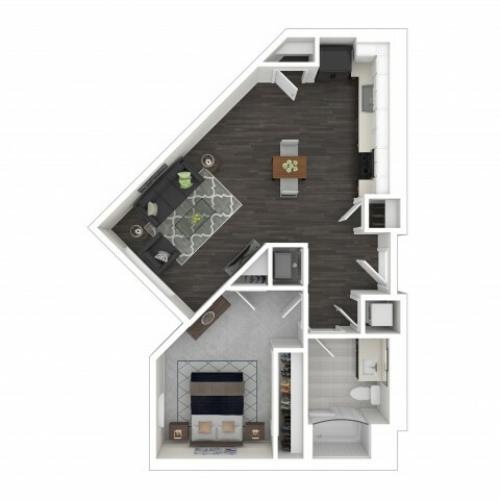 1 Bedroom 1 Bath