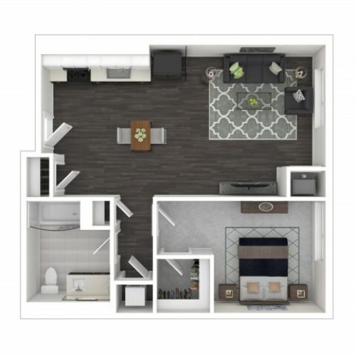 1 Bedroom 1 Bath