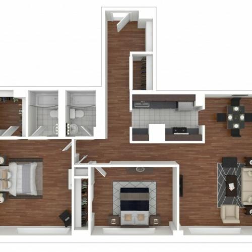 Toulouse 2 Bed