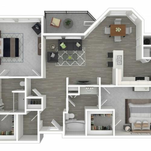 2 Bedroom 2 Bath