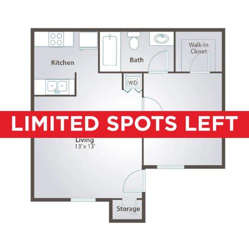 1BR/1BA - THE REVEILLE