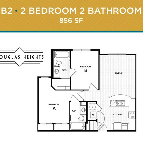 2BR/2BA - B2