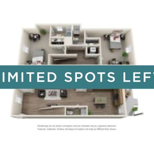 2BR/2.5BA - 22A