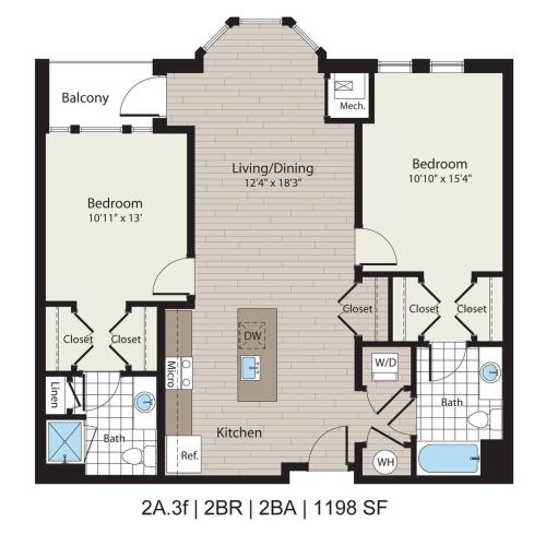 2BD/2BA