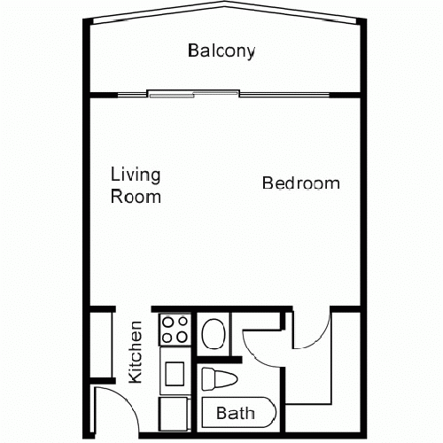 Deluxe 1BR/1.5BA 1 Bed Apartment Hopkins House Apartments
