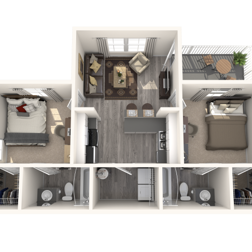2 bedroom apartment in lafayette la