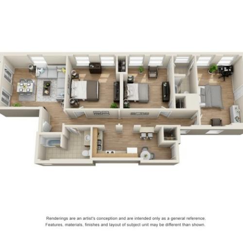 3 bedroom apartments for rent in richmond va
